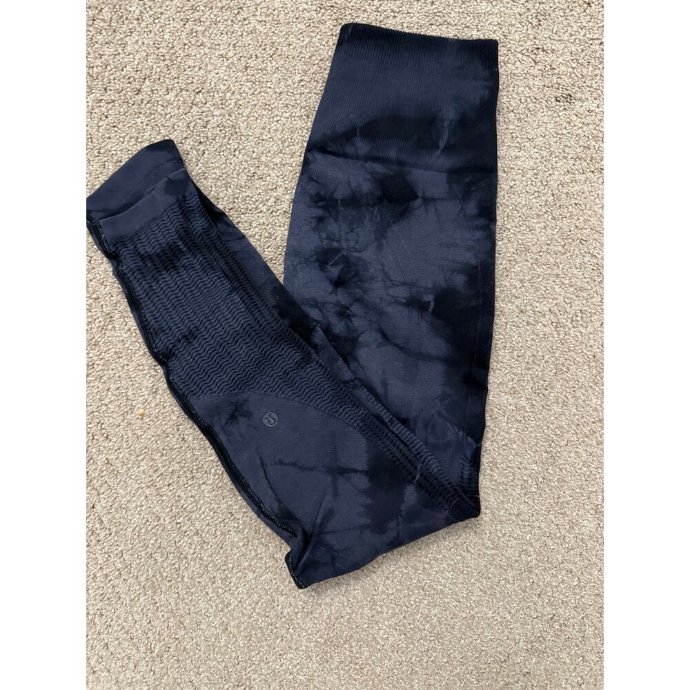 Lululemon Flow & Go Tight Dark Carbon / Black - Picture 3 of 14